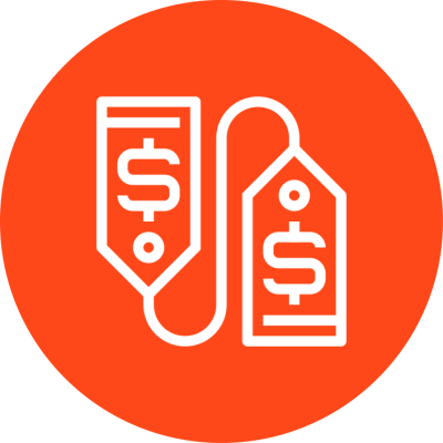 Illusztrációs Ikon Rugalmas és versenyképes árazás